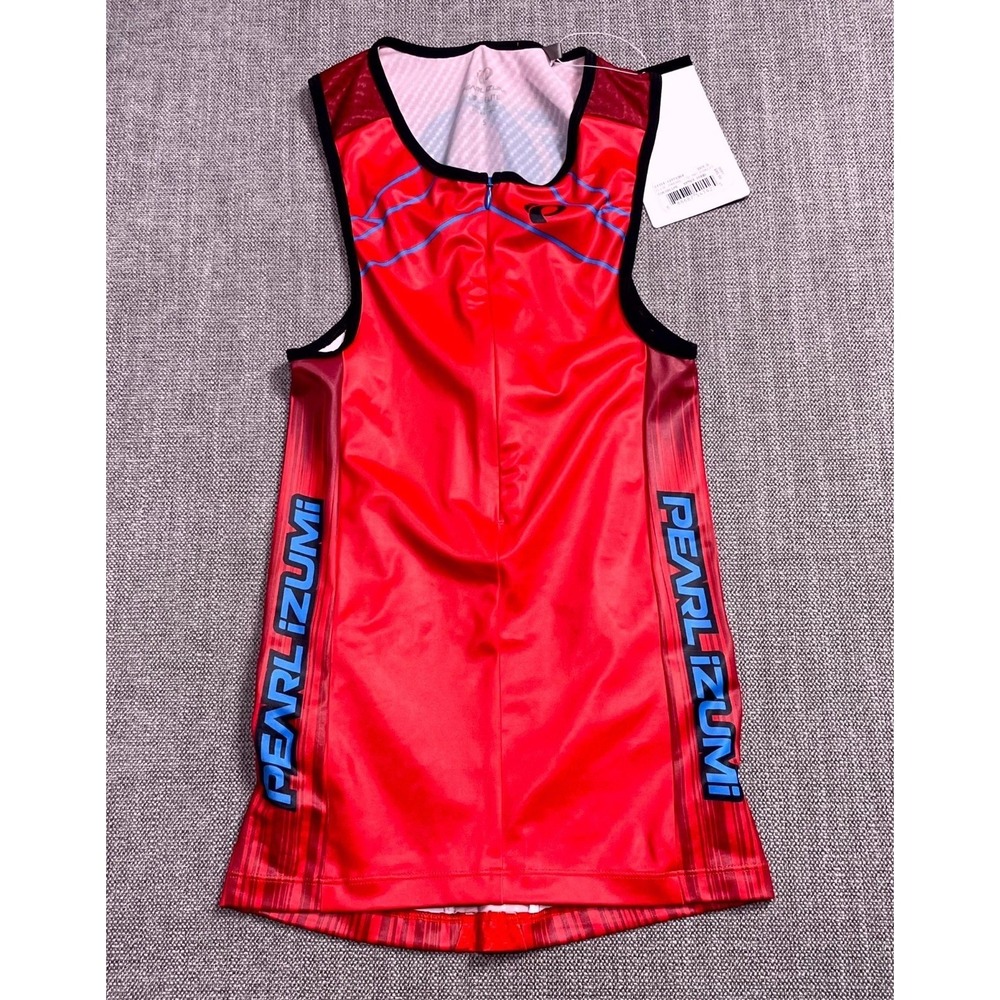 Pearl Izumi Elite In-R-Cool LTD Tri Singlet Womens Red Small 13121304